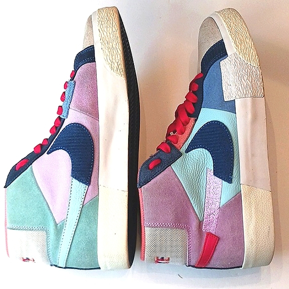 NIKE SB Zoom Blazer Mid Premium Mosar Men's Sneakers Size 8 - Picture 6 of 13